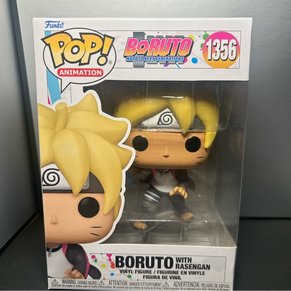 Funko Pop Boruto with Rasengan - Yellow and Black